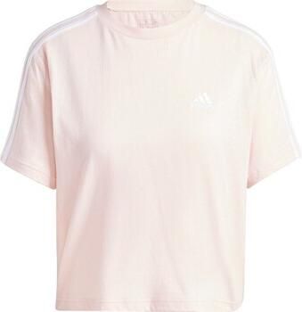 Adidas Essentials 3-Stripes Cropped Shirt Dames