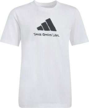 Adidas T-shirt Korte Mouw J Camo Train T2