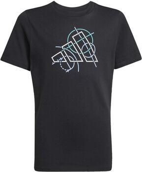 Adidas T-shirt Korte Mouw J Tech Table T