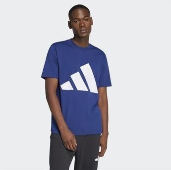 Adidas T-shirt Korte Mouw T-shirt Essentials Big Logo Marine - Foto 9