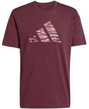 Adidas T-shirt Codes Camo Graphic bordeaux