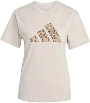 Adidas Sportswear T-shirt met logo en ronde hals