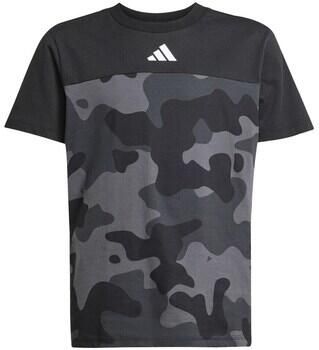 Adidas Seizoensessentials Camo Katoenen T-shirt Kids