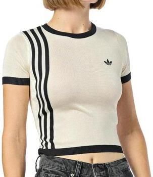 Adidas T-shirt Korte Mouw Knitted 3s Tee