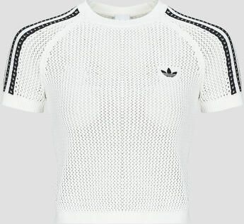 Adidas T-shirt Korte Mouw KNITTED CROCHET CALI T-Shirt - Foto 8