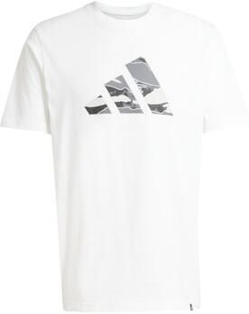 Adidas Sportswear T-shirt met labelprint