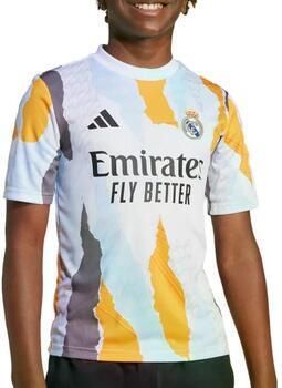 Adidas Real Madrid 24 25 Pre-Match Voetbalshirt Kids