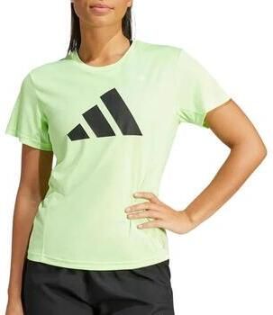 Adidas Run It Tee 3 Stripes Dames