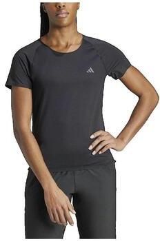 Adidas T-shirt Korte Mouw T-shirt Adizero coupe ajustée noir