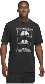 Adidas T-shirt Korte Mouw T-shirt Ball At Sunrise Graphic ample