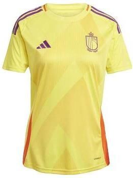 Adidas T-shirt Korte Mouw T-shirt Belgium 24 25 Away Femme Jaune - Foto 7