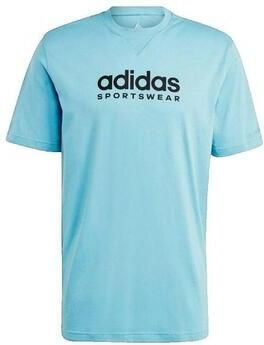 Adidas T-shirt Korte Mouw T-shirt coupe ample bleu