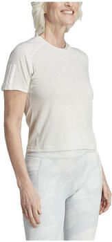 Adidas Performance Train Essentials Train Katoenen 3-Stripes Crop T-shirt - Foto 3