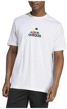 Adidas T-shirt Korte Mouw T-shirt House Of Tiro Nations blanc - Foto 2