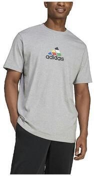Adidas T-shirt Korte Mouw T-shirt House Of Tiro Nations gris - Foto 2