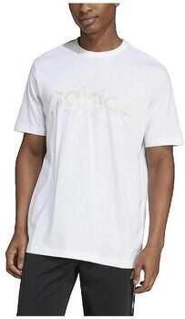 Adidas T-shirt Korte Mouw T-shirt House Of Tiro Summer Linear blanc