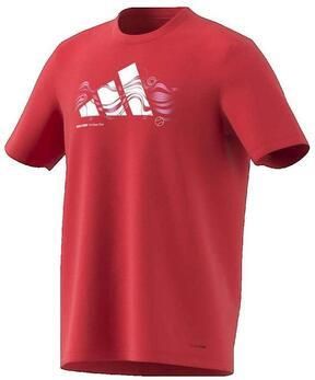 Adidas T-shirt Korte Mouw T-shirt Logo Heat Graphic manches courtes