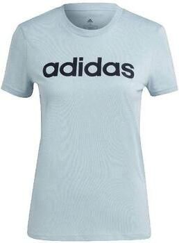 Adidas T-shirt Korte Mouw T-shirt Loungewear Essentials Slim Logo - Foto 2