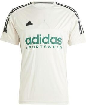 Adidas T-shirt Korte Mouw T-shirt Tiro gris