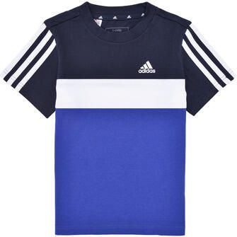 Adidas T-shirt Korte Mouw Tiberio 3-Stripes Colorblock Cotton T-Shirt