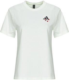 Adidas T-shirt Korte Mouw Tiro Floral Graphic T-Shirt - Foto 7