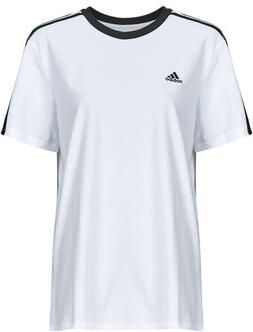 Adidas 3-Stripes Badge of Sport T-Shirt White Black- Dames White Black - Foto 4
