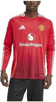 Adidas Manchester United 24 25 Long Sleeve Home Shirt Mufc Red- Heren Mufc Red