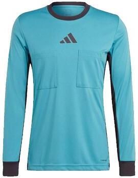 Adidas T-Shirt Lange Mouw T-shirt Referee 24 manches longues bleu
