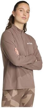 Adidas T-Shirt Lange Mouw T-shirt Terrex Multi Climacool manches longues marron