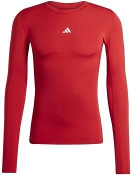 Adidas T-Shirt Lange Mouw T-shirt Techfit Long Sleeve Tee compression