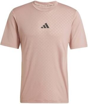 Adidas Power 3-Stripes T-shirt Roze- Heren Roze