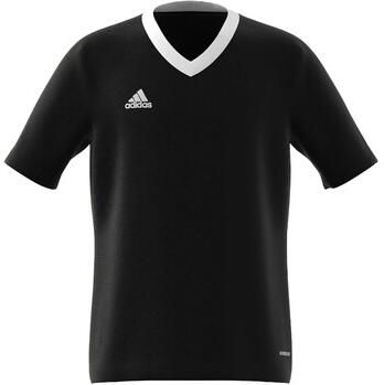 Adidas Performance junior voetbalshirt zwart Sport t-shirt Jongens Meisjes Polyester Ronde hals 152