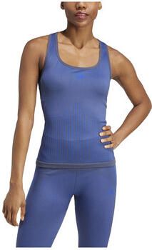 Adidas AEROKNIT Tanktop Blauw- Dames Blauw
