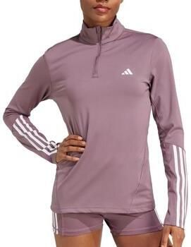 Adidas Hyperglam Training Sportshirt met Korte Rits
