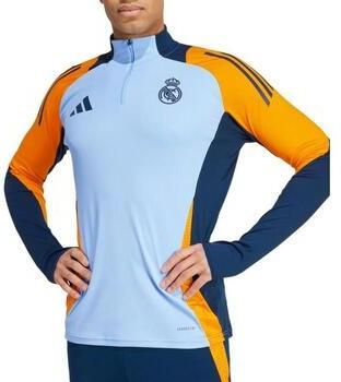 Adidas Real Madrid Tiro 24 1 4 Zip Training Top Glow Blue Crew Orange Team Navy Blue 2- Heren Glow Blue Crew Orange Team Navy Blue 2