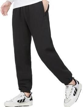 Adidas Originals Zwarte French Terry Sweatpants met Geborduurd Klaverblad Black Heren - Foto 4