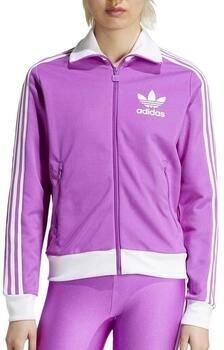 Adidas Originals Paarse Beckenbauer Zip Sweater Purple Dames