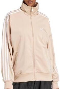 Adidas Originals Klassieke Losse Firebird Rits Sweater Beige Dames - Foto 4