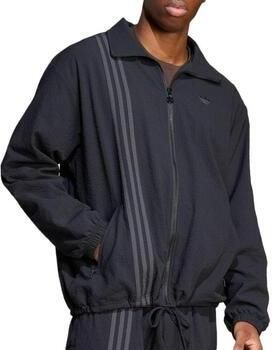 Adidas Fashion Seersucker Firebird Sportjack Zwart- Heren Zwart