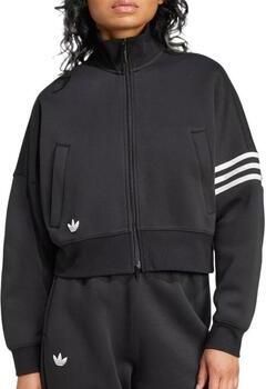 Adidas Originals Zwarte Zip Sweater Neuclassics Style Black Dames - Foto 2