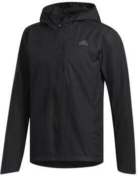 Adidas own the run hooded wind hardloopjas zwart heren - Foto 2