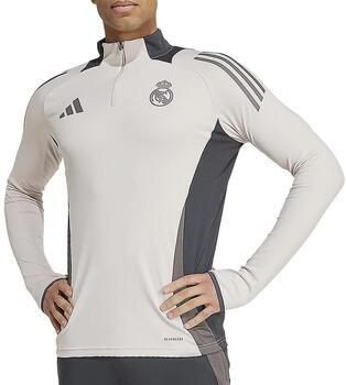 Adidas Real Madrid European Training Top Putty Mauve Grey Charcoal- Heren Putty Mauve Grey Charcoal