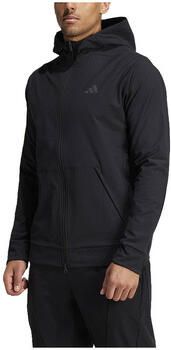 Adidas Designed For Training Woven Full Zip Jacket Zwart- Heren Zwart - Foto 7