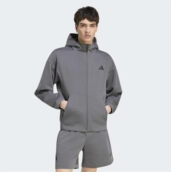 Adidas Sportswear Regular fit sweatjack met katoen-aandeel - Foto 9