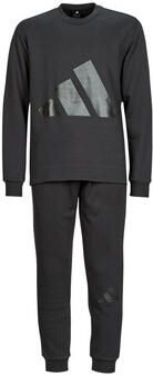 Adidas Trainingspak Big Logo Fleece Colorblock Track Suit