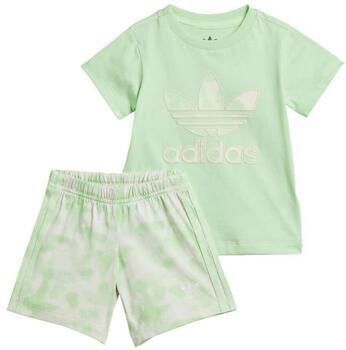 Adidas Originals Summer Allover Print Short T-shirt Setje