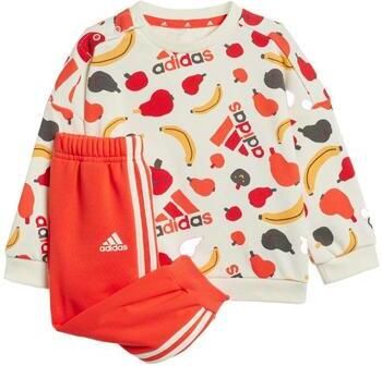 Adidas Sportswear Essentials Allover Print Jogger Set Kids