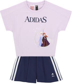 Adidas Originals ' Frozen T-Shirt Shorts Set Children Paars - Foto 8