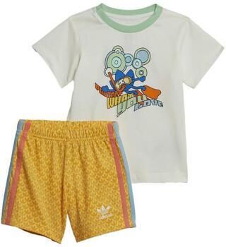 Adidas Originals Graphic Print Short en T-shirt Set