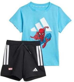 Adidas MARVEL SPIDER-MAN T-SHIRT SET Blauw Kind Blauw